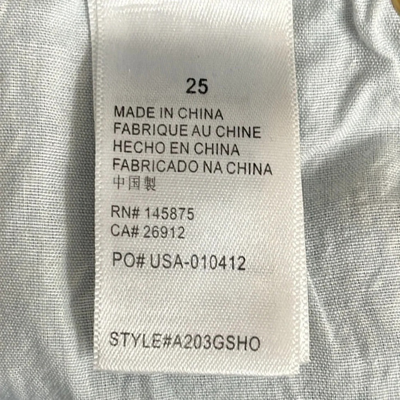 Amuse Society Shoreline High Rise Cut Off Denim Shorts - Size 25 - Picture 5 of 7